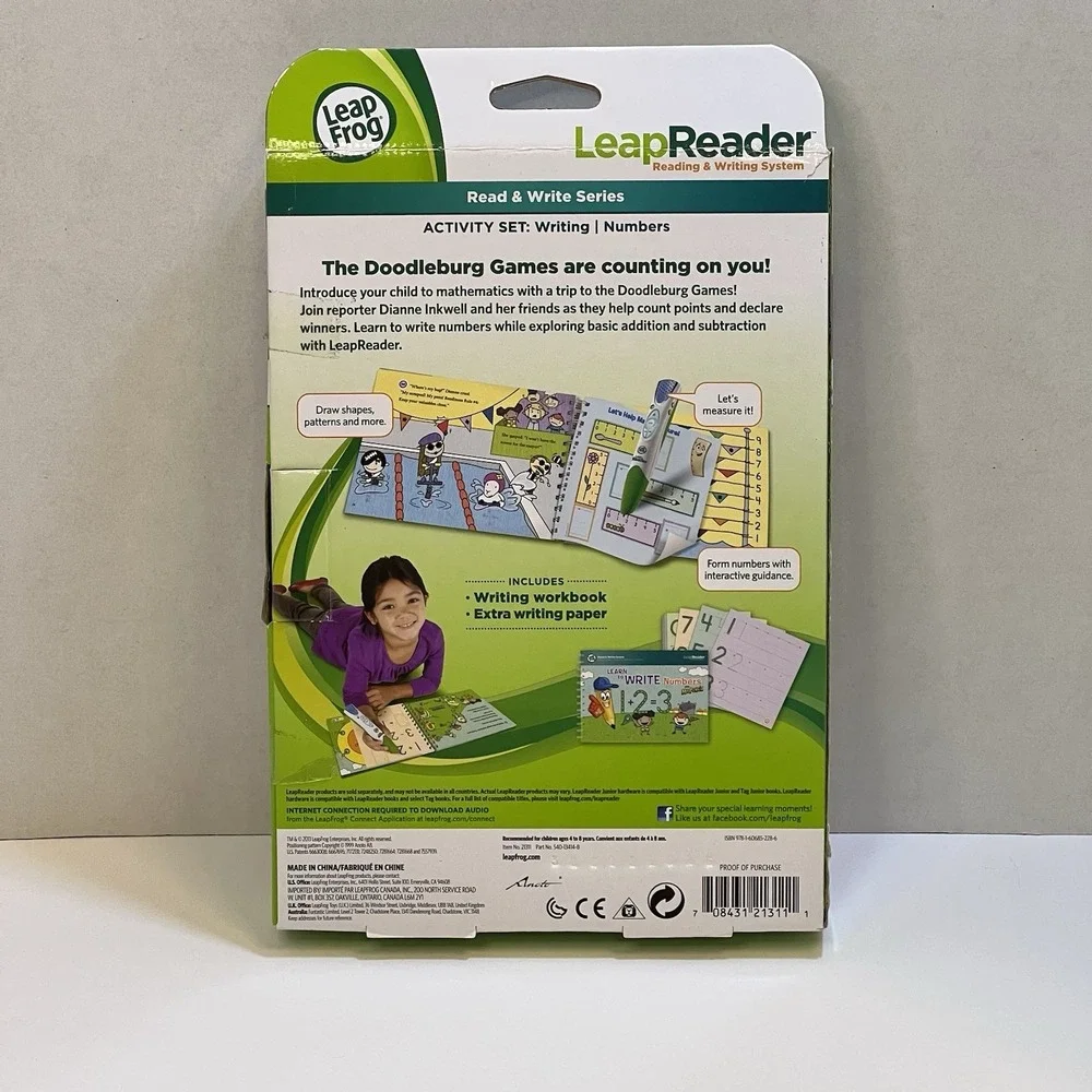 LeapReader Read & write series‎ mathematics skills Leap frog activity set